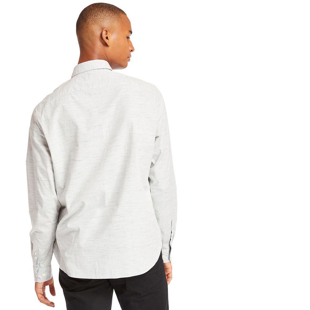 Camisa Masculino - Timberland Tioga River Slim Fit - GSCZR9354 - Branco